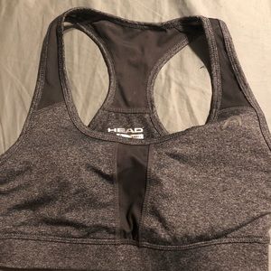 Gray Head Sports bra